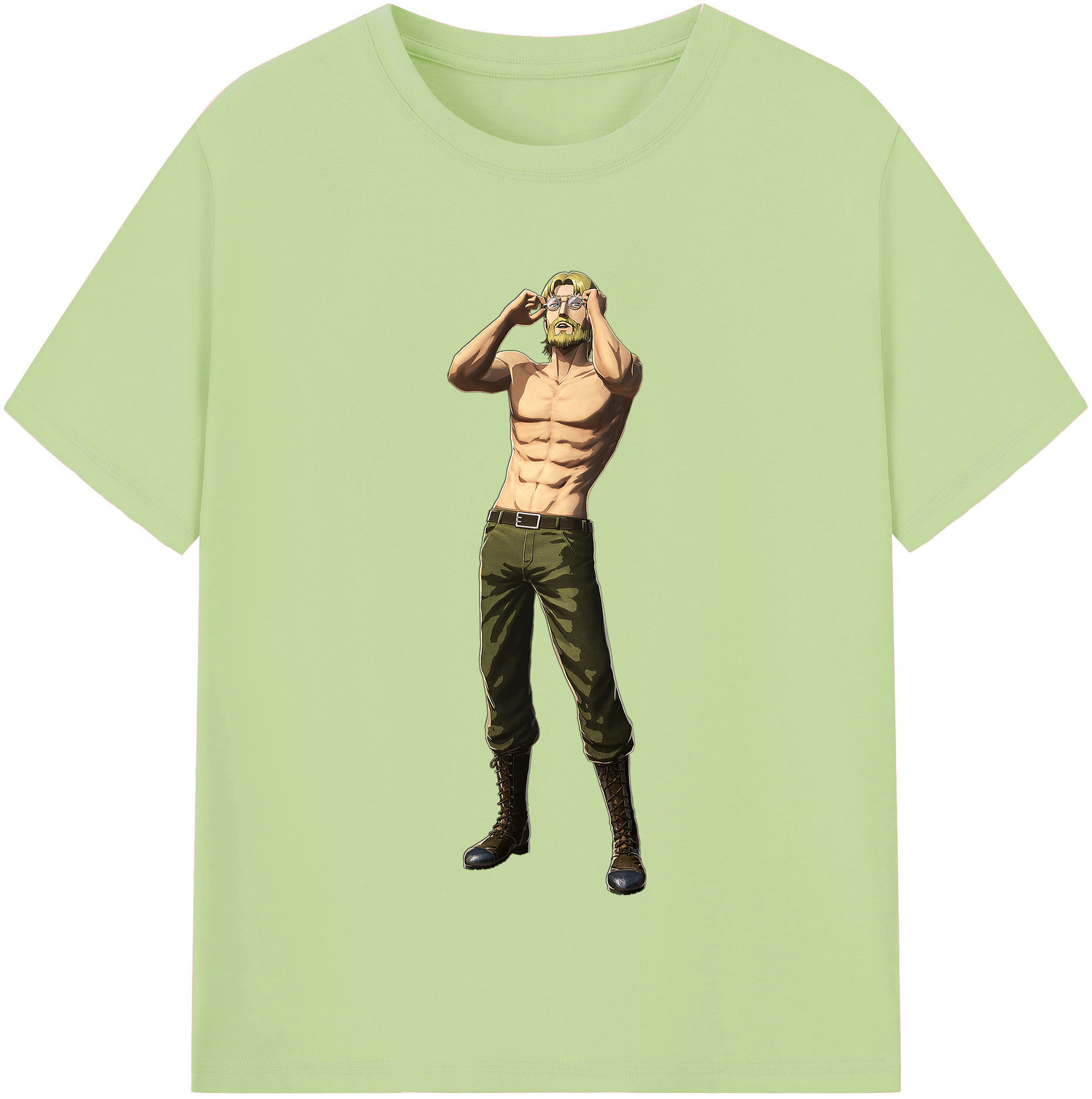（画像用） 進撃の巨人 Attack on Titan 綿100％半袖Tシャツ（フロントプリント）